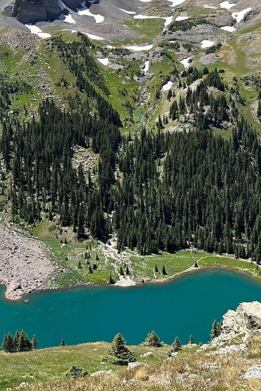 Blue Lakes Trail